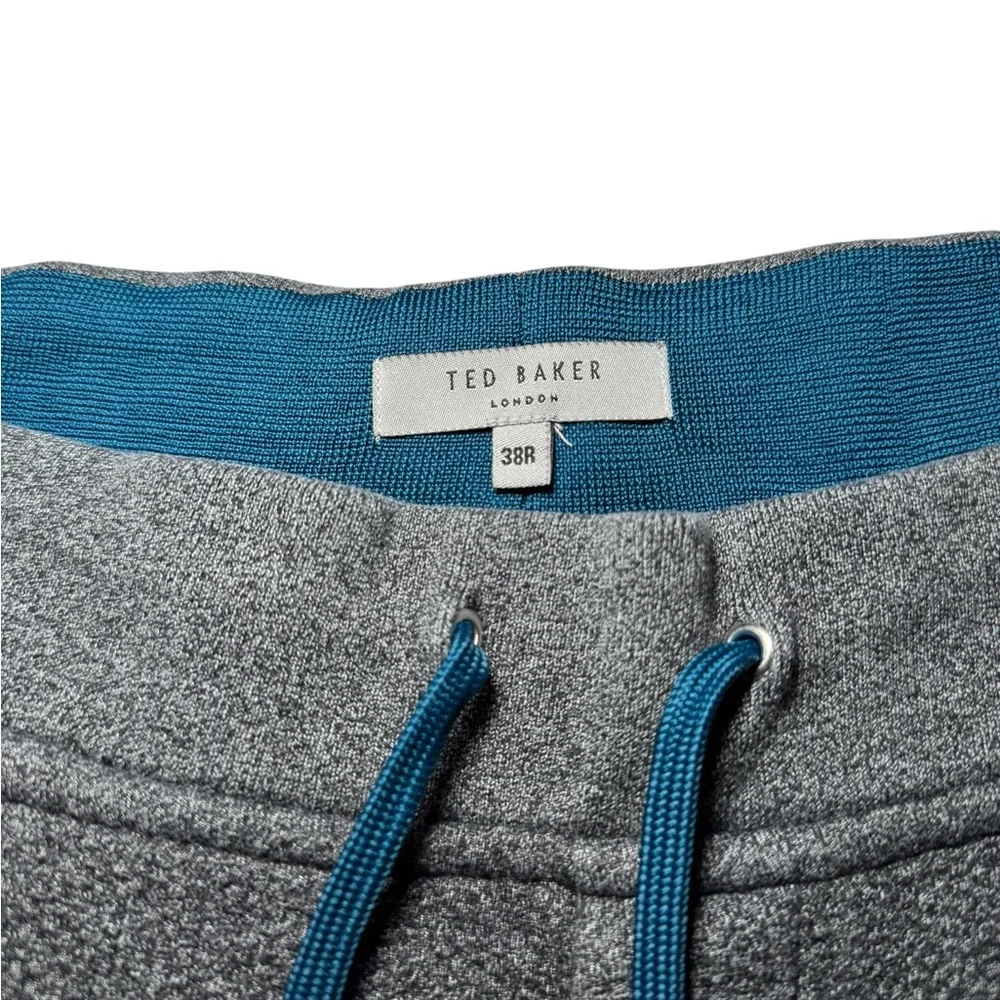 Ted Baker Men's Jogger in charcoal grey with black stripe | size 38R | EUC‎